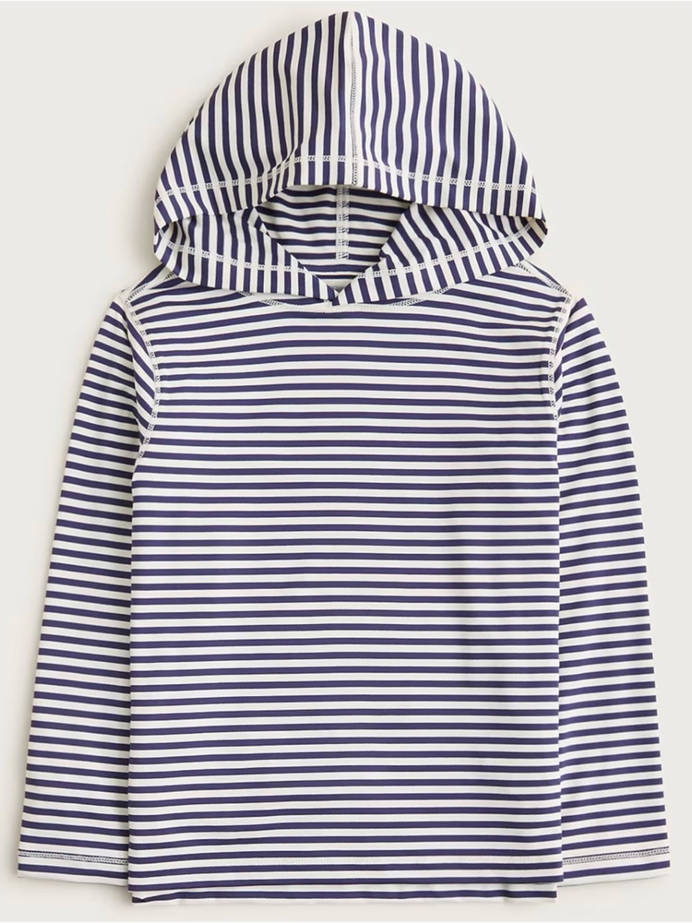 NWT J. Crew Crewcuts Kids' Active Pullover Hoodie Stripe